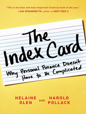 cover image of The Index Card